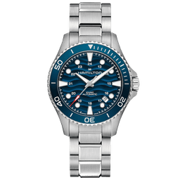 Khaki Navy Scuba (Blue Wave Dial, 40mm)