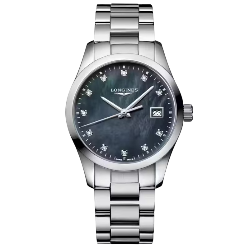 LONGINES Conquest Classic (Black MOP, 34mm)