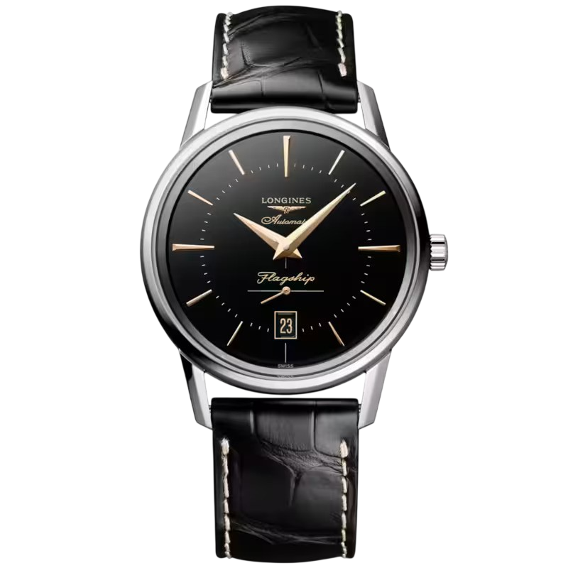 LONGINES Flagship Heritage (Black, 38.5mm)