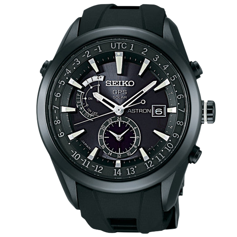 SEIKO Astron GPS Solar (Black/Silicone)