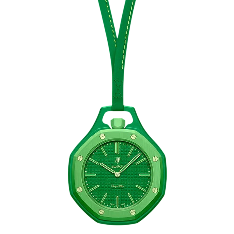 AP X SWATCH Royal Pop GREEN EIGHT