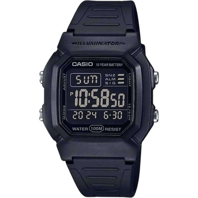 CASIO W800H‑1BV
