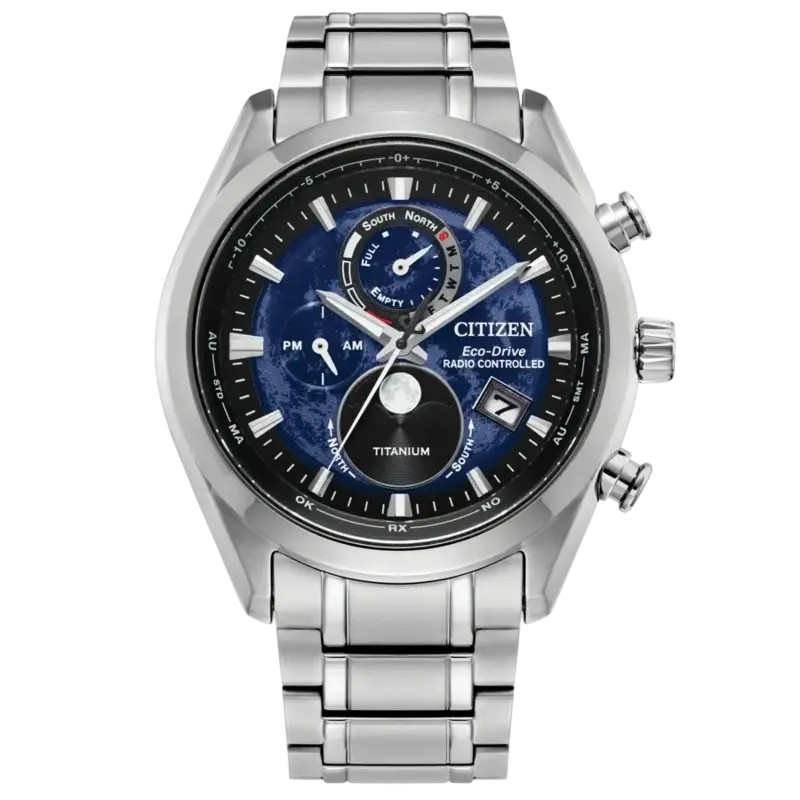 CITIZEN Tsuki‑Yomi A‑T (Blue)