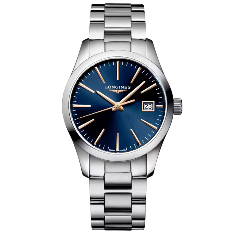 LONGINES Conquest Classic (Blue, 34mm)