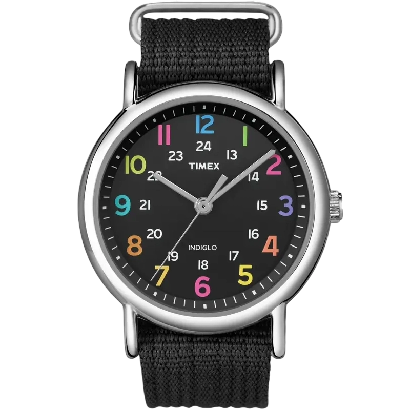 TIMEX Weekender (Black/Rainbow)