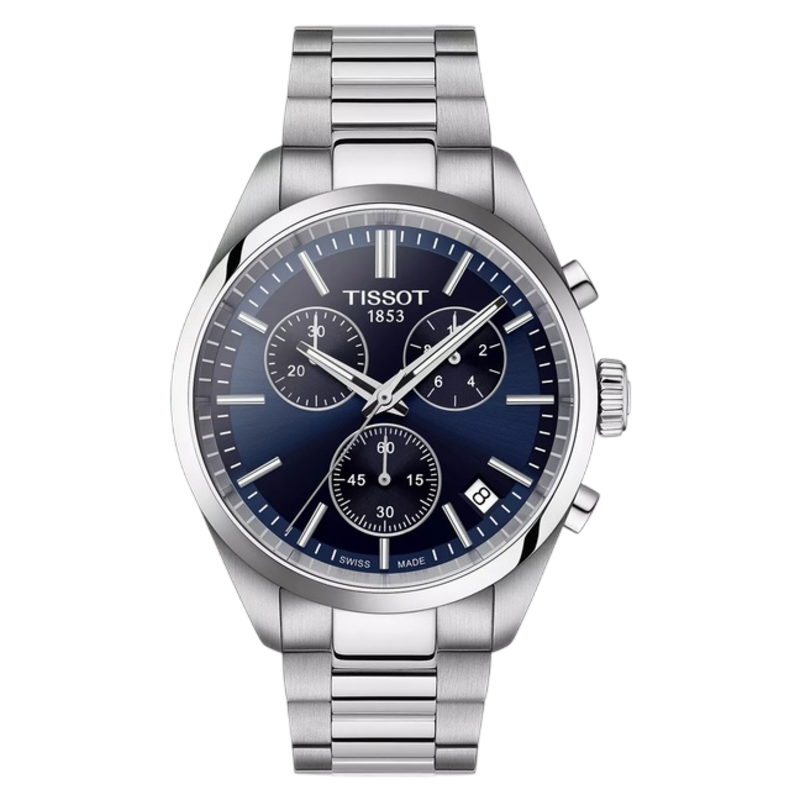 TISSOT PR 100 Chronograph (Blue, 40mm)