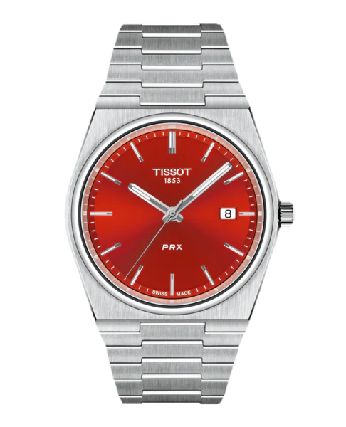 TISSOT PRX Quartz 40mm (Red)