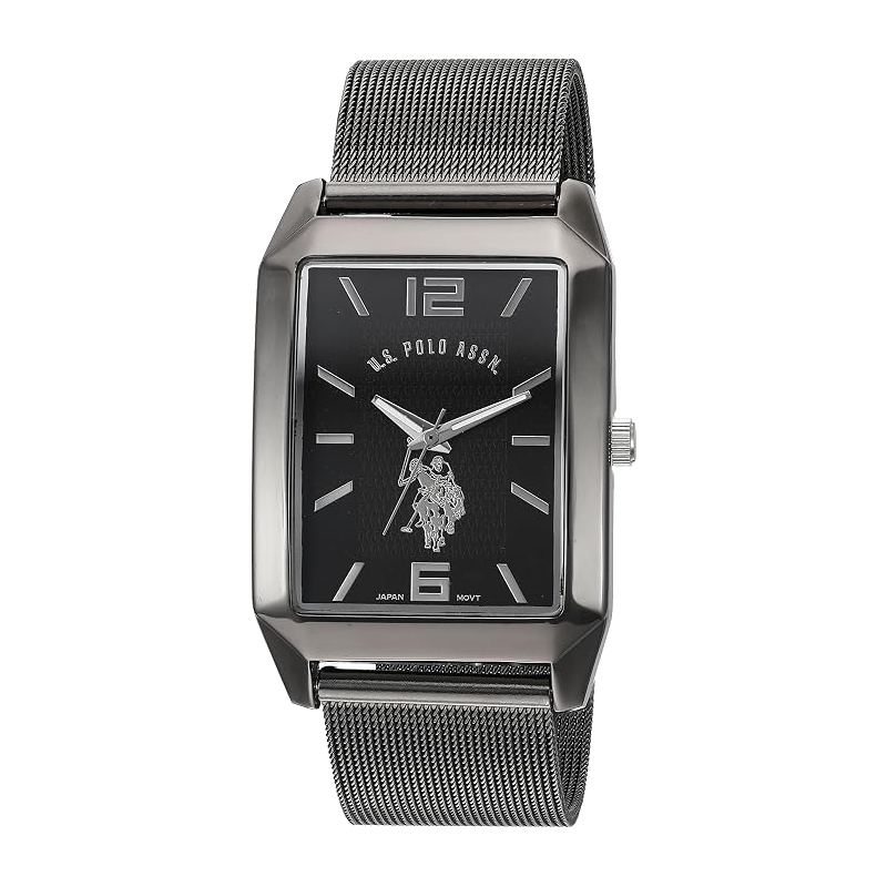 US POLO ASSN U.S. Polo Assn Metal Watch (Black)
